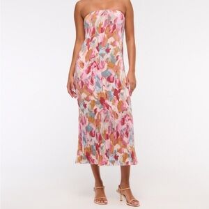 Abercrombie & Fitch White Strapless Sheath Dress - Never worn